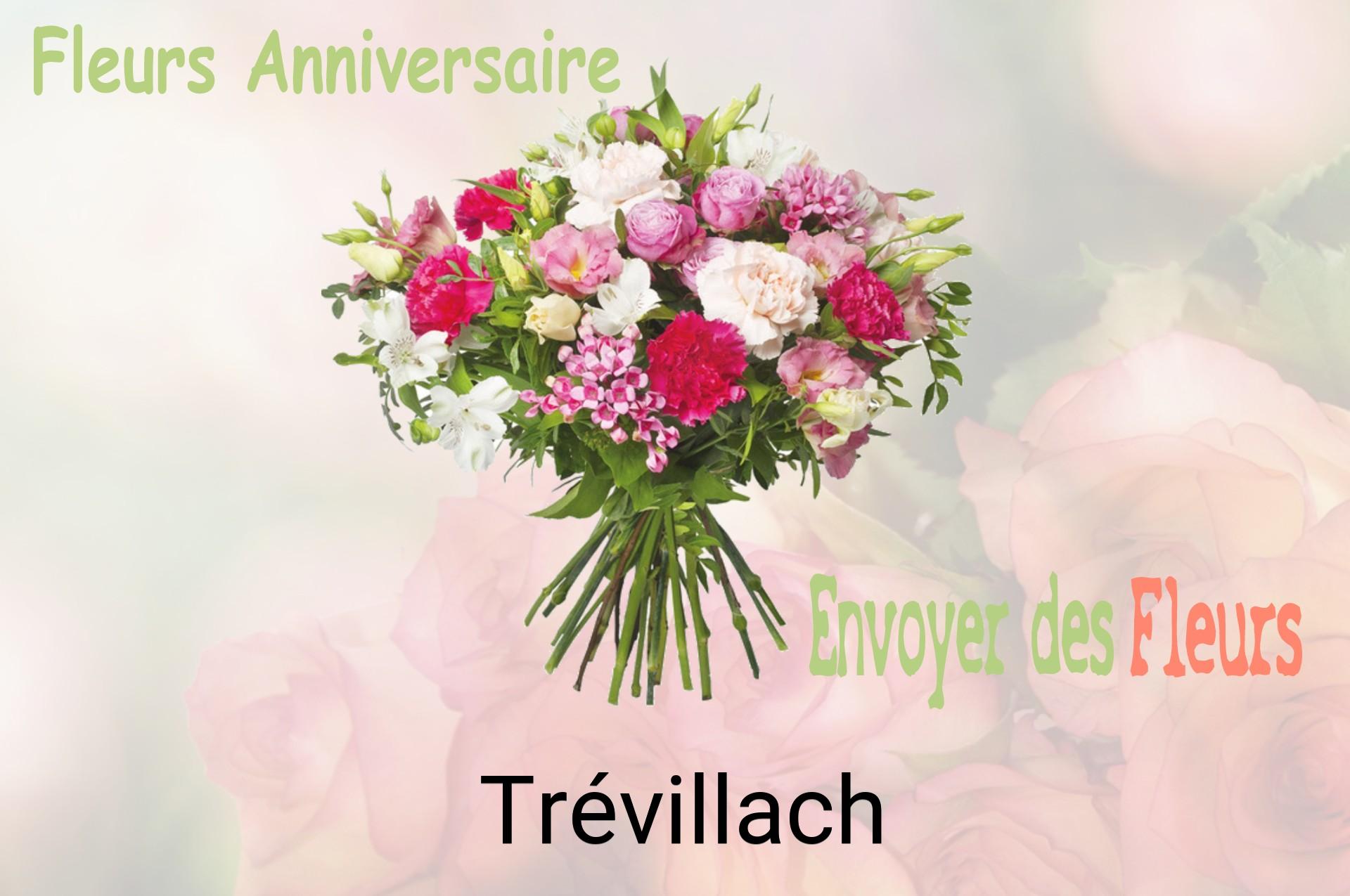 Bouquet de fleurs d’anniversaire livré à Trévillach